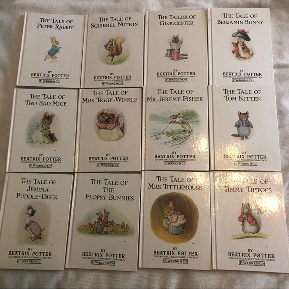 Beatrix Potter Other Vintage 986 Box Set Of Beatrix Potter Books